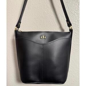 Portland Leather Goods Cypress Crossbody Purse - Black